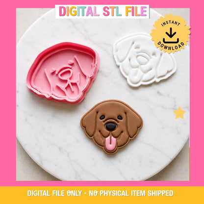 Labrador Cookie Cutter & Stamp