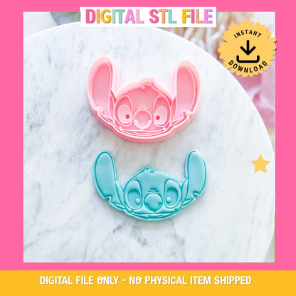 "Stitch" - Cookie Cutter & Stamp