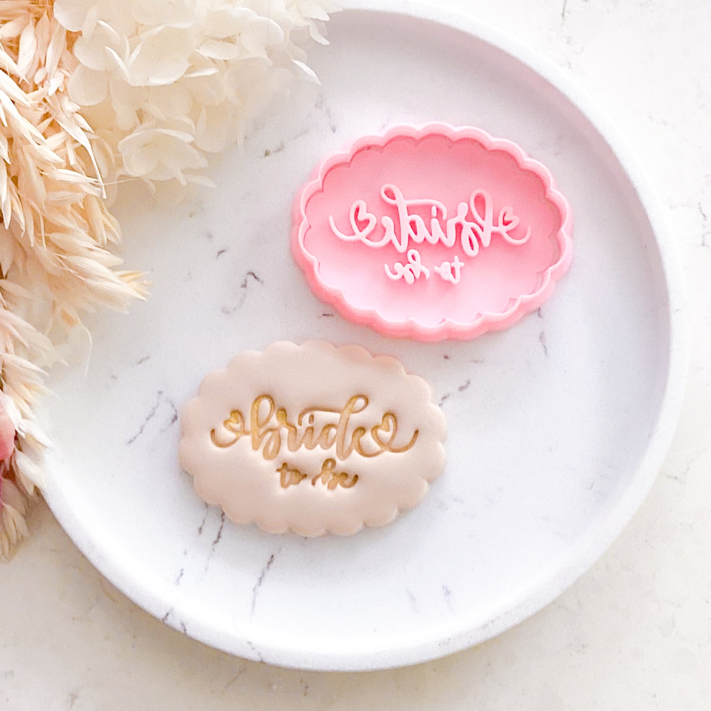 "Bride to Be #2" - Cookie Cutter & Stamp