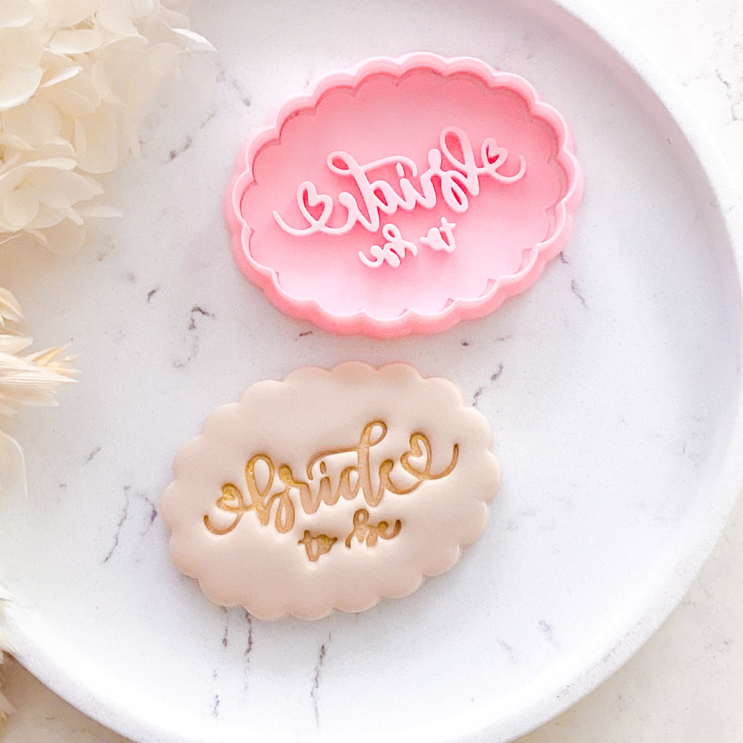 "Bride to Be #2" - Cookie Cutter & Stamp