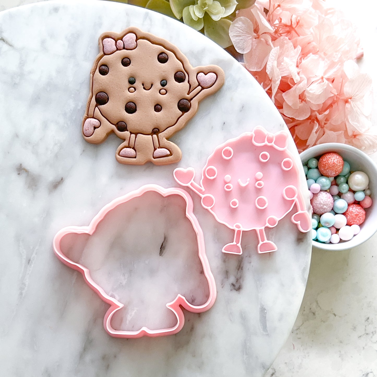 "Kawaii Cookie" - Cookie Cutter & Stamp
