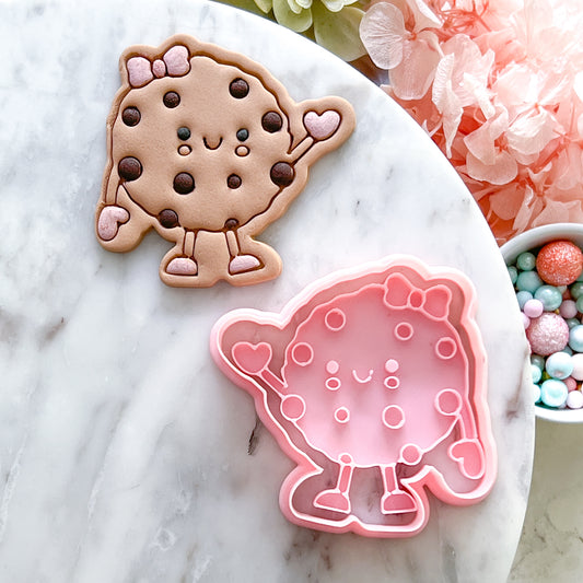 "Kawaii Cookie" - Cookie Cutter & Stamp