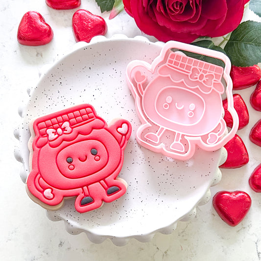 "Kawaii Jam" - Cookie Cutter & Stamp