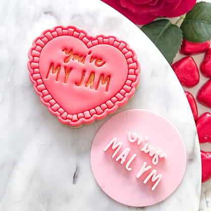 "You're My Jam" - Fondant Stamp