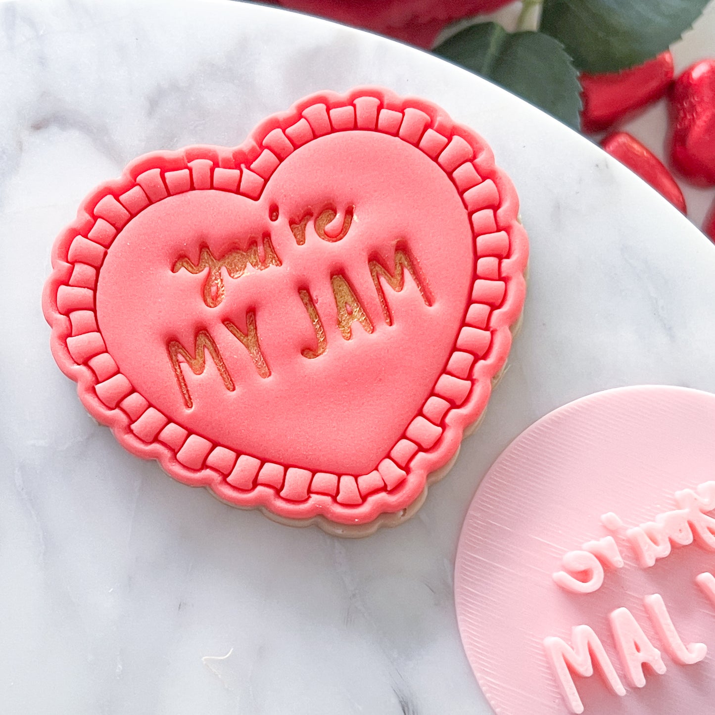 "You're My Jam" - Fondant Stamp