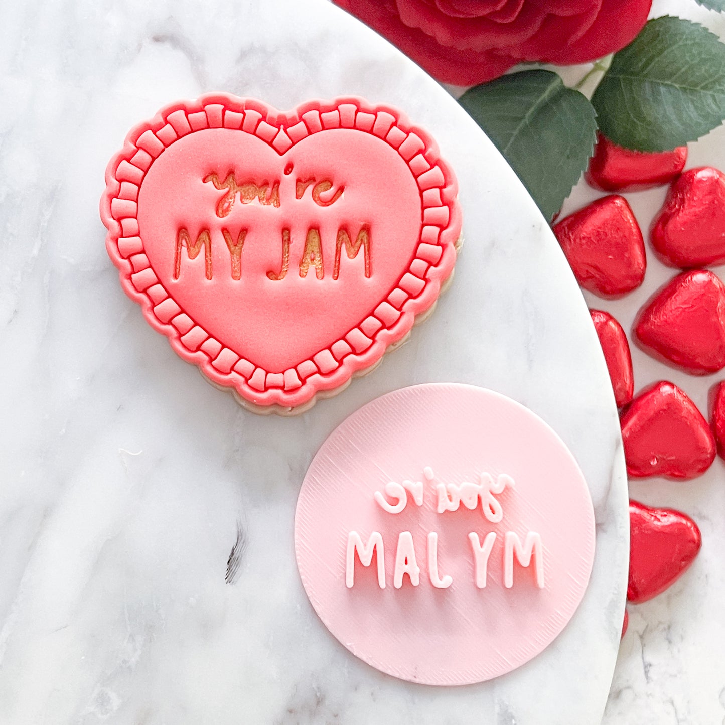 "You're My Jam" - Fondant Stamp