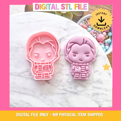 "Malfoy" - Cookie Cutter & Stamp