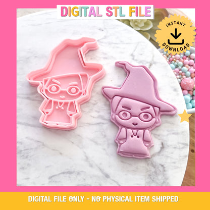 "McGonagall" - Cookie Cutter & Stamp