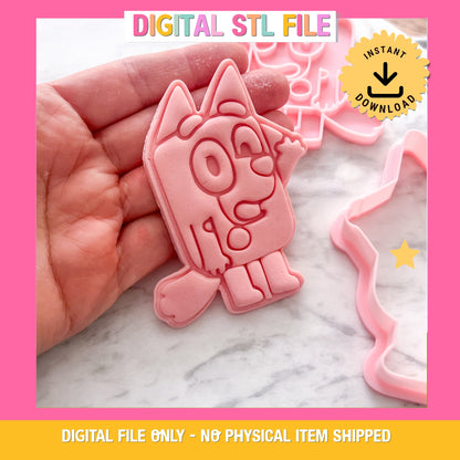 "Muffin" - Cookie Cutter & Stamp