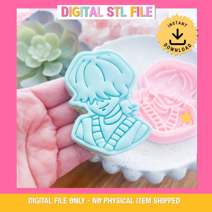 "Mystery" Cookie Cutter & Stamp