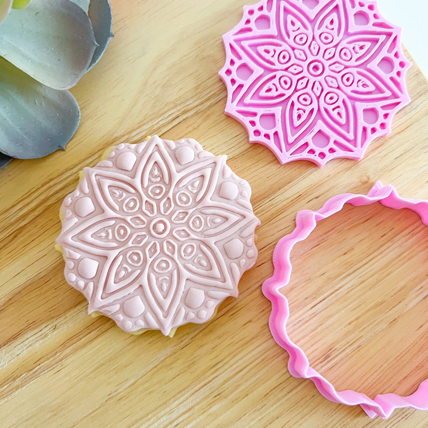 Mandala Style B - Cookie Cutter & Stamp