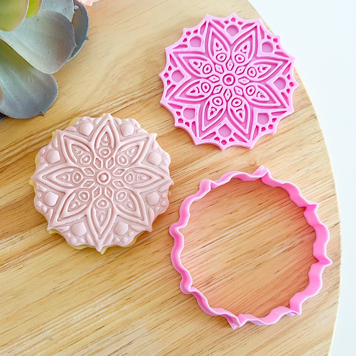 Mandala Style B - Cookie Cutter & Stamp