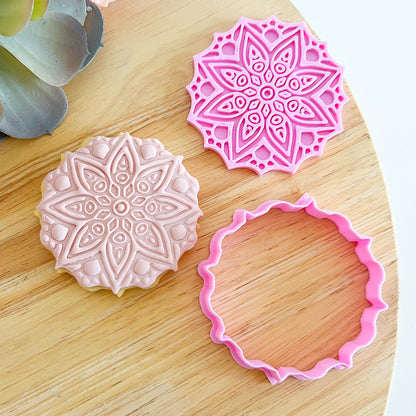 Mandala Style B - Cookie Cutter & Stamp
