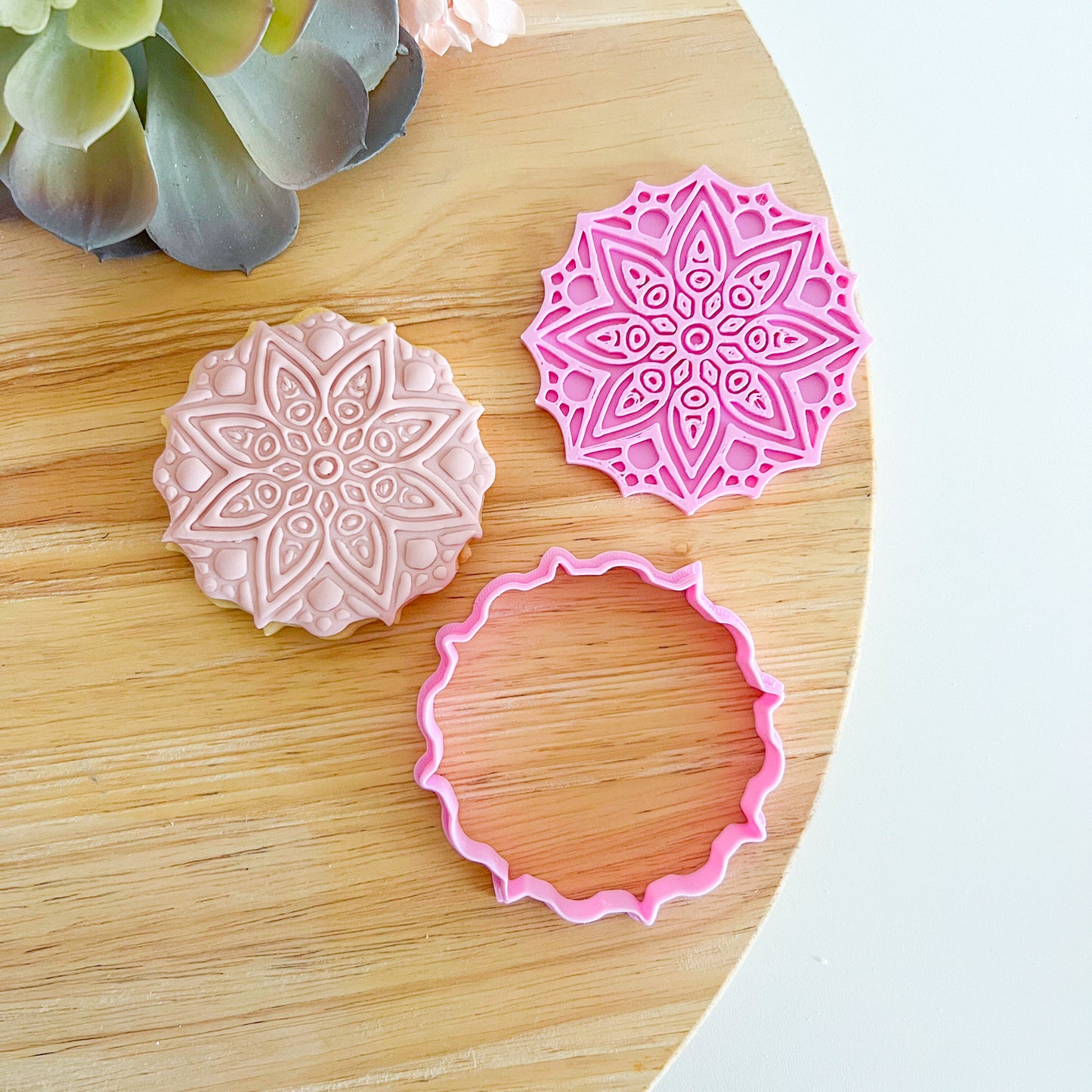 Mandala Style B - Cookie Cutter & Stamp