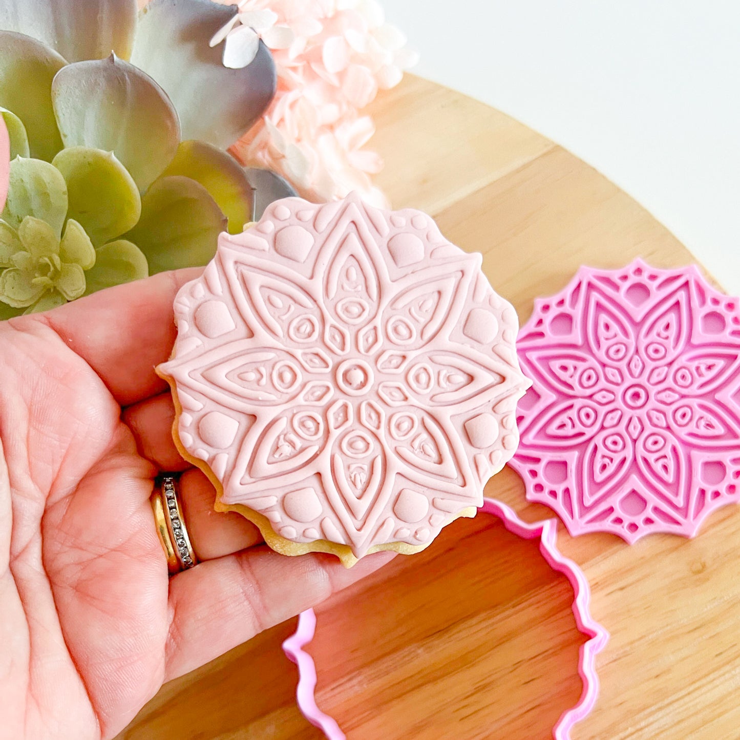 Mandala Style B - Cookie Cutter & Stamp