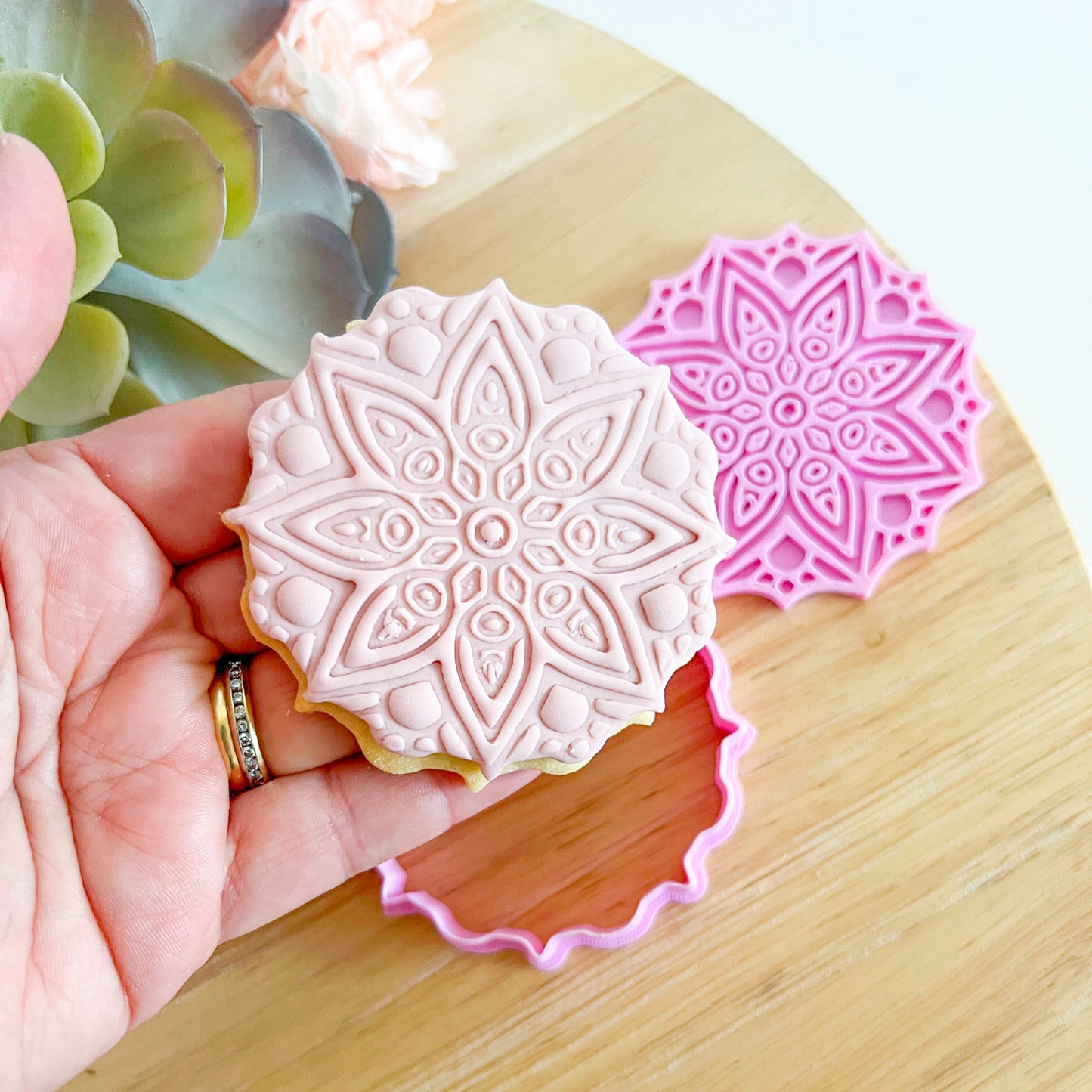 Mandala Style B - Cookie Cutter & Stamp