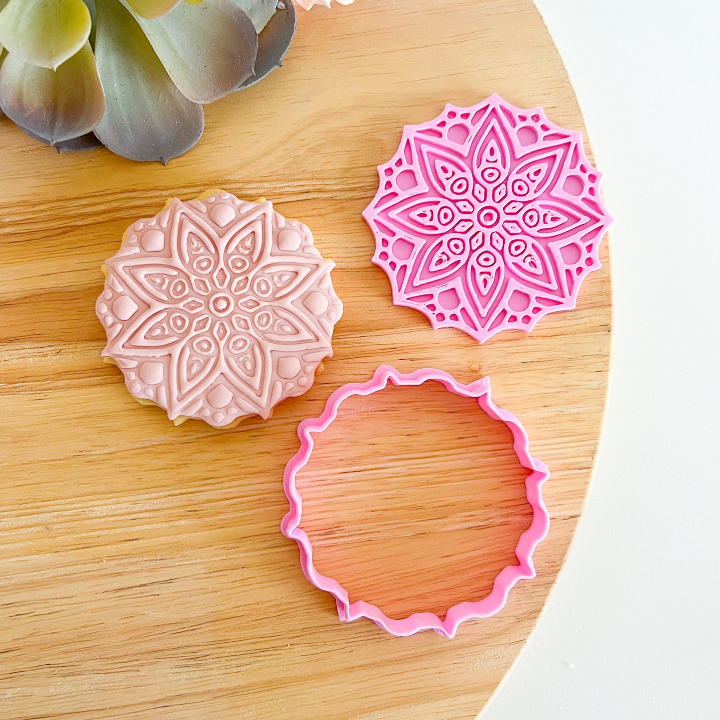 Mandala Style B - Cookie Cutter & Stamp