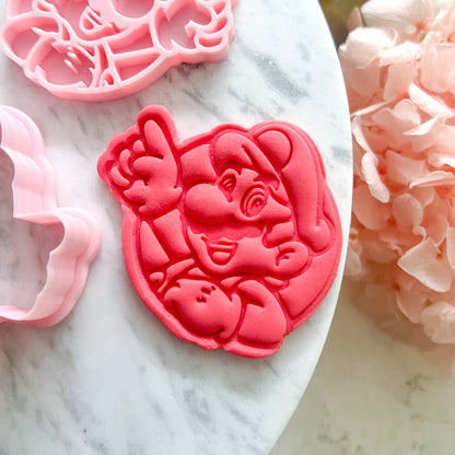 "Mario" Cookie Cutter & Stamp