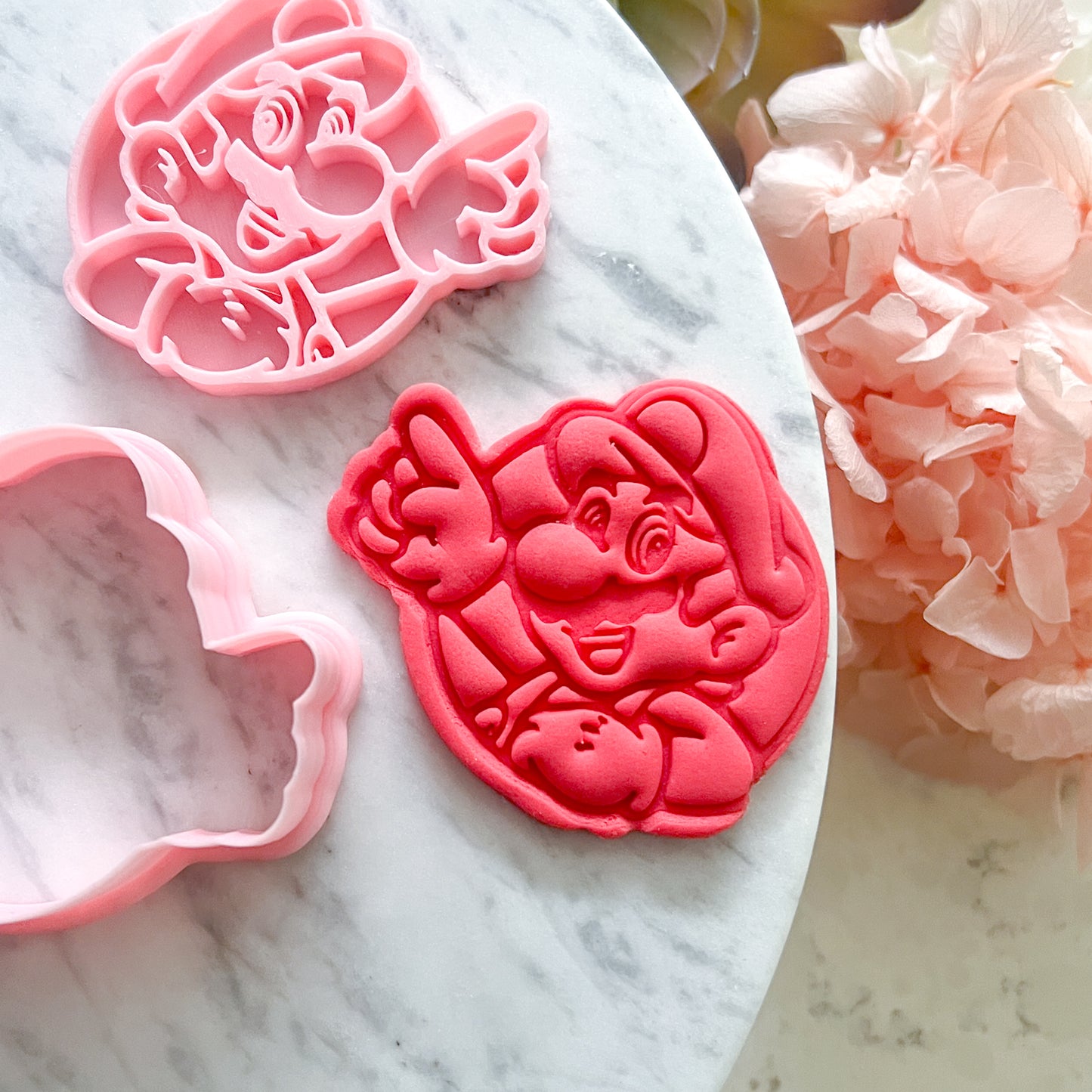 "Mario" Cookie Cutter & Stamp