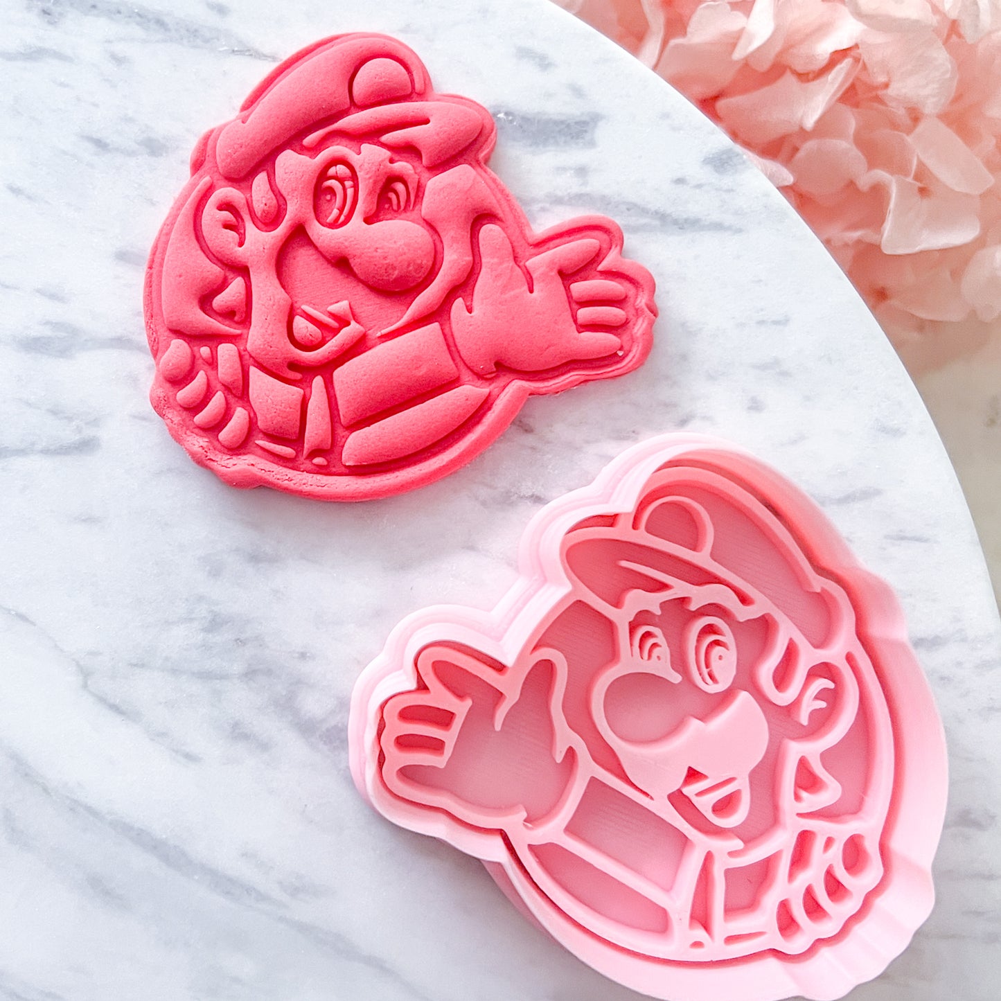 "Luigi" Cookie Cutter & Stamp