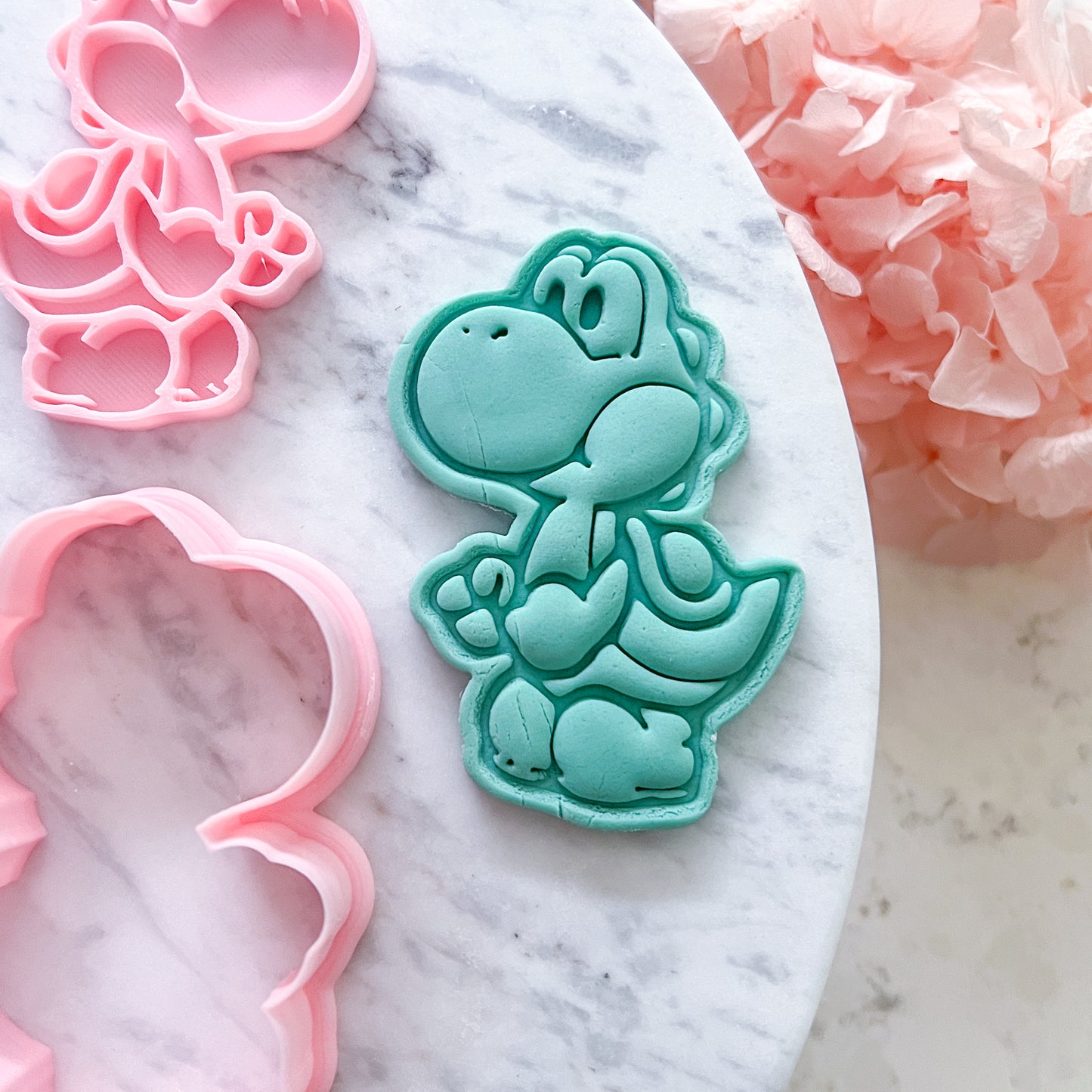 "Yoshi" Cookie Cutter & Stamp