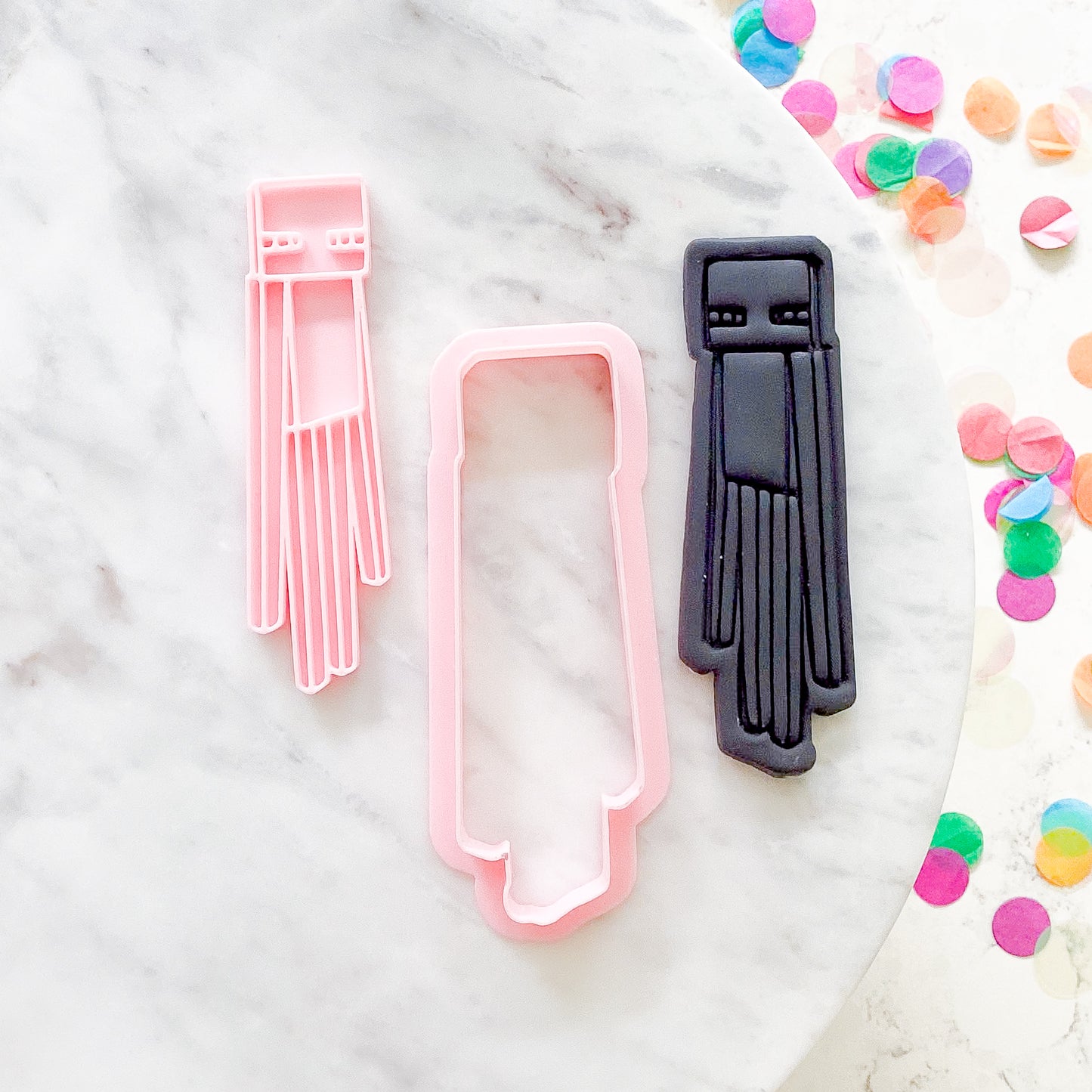 "Endermen" Cookie Cutter & Stamp