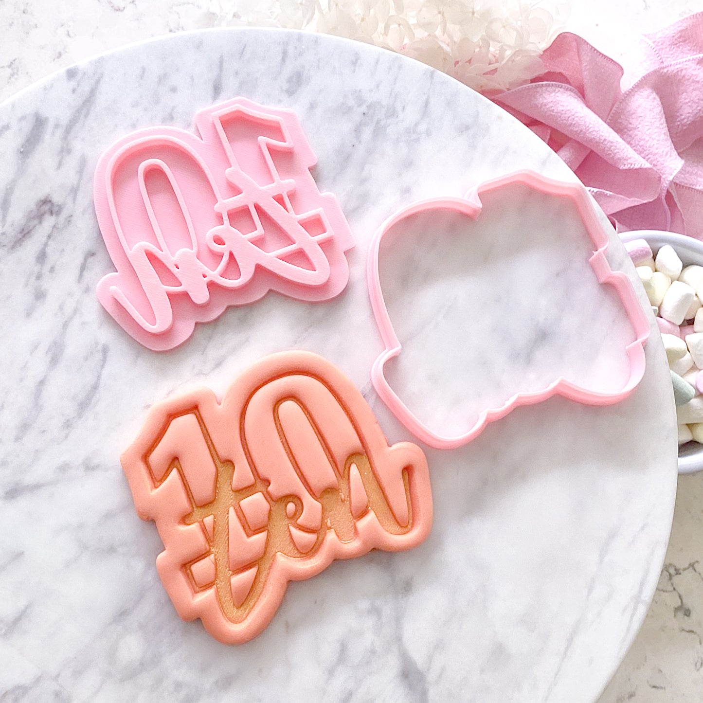 Ten - Cookie Cutter & Stamp