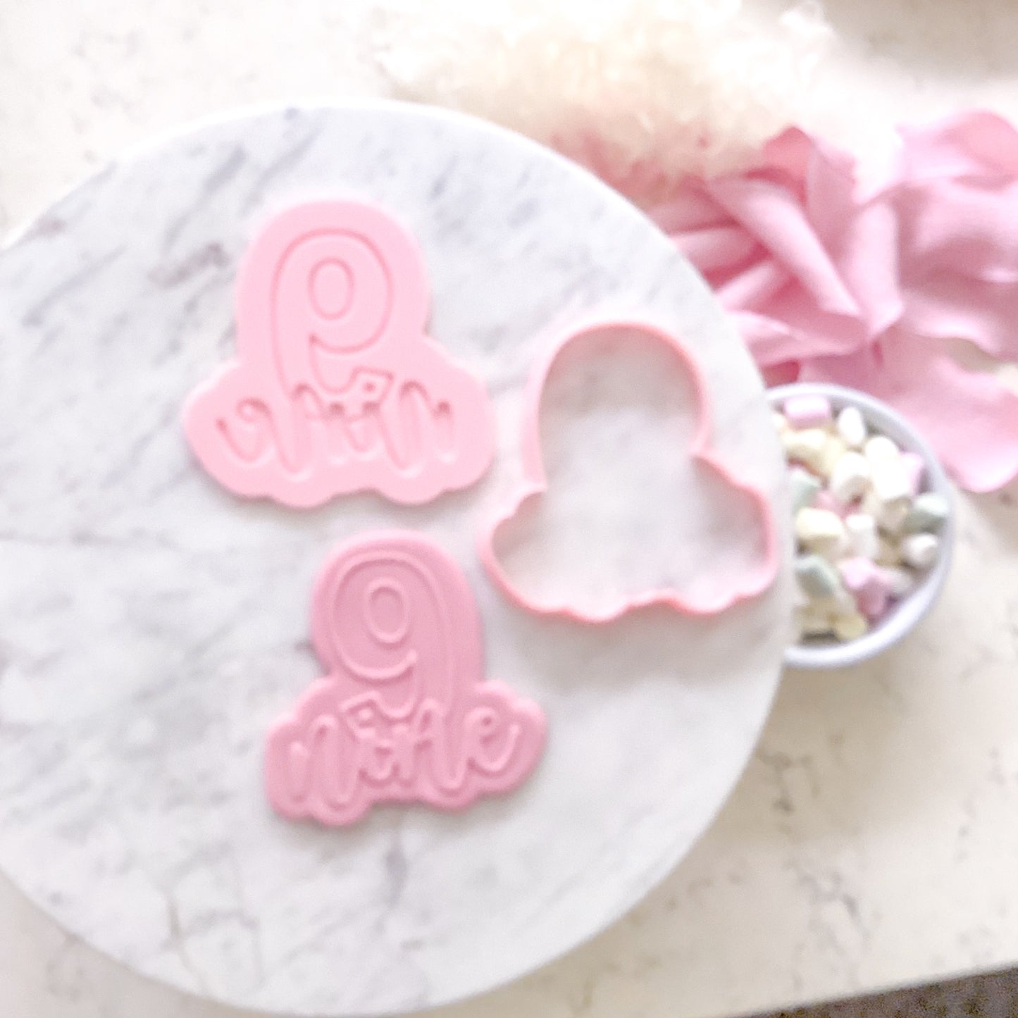 Nine - Cookie Cutter & Stamp