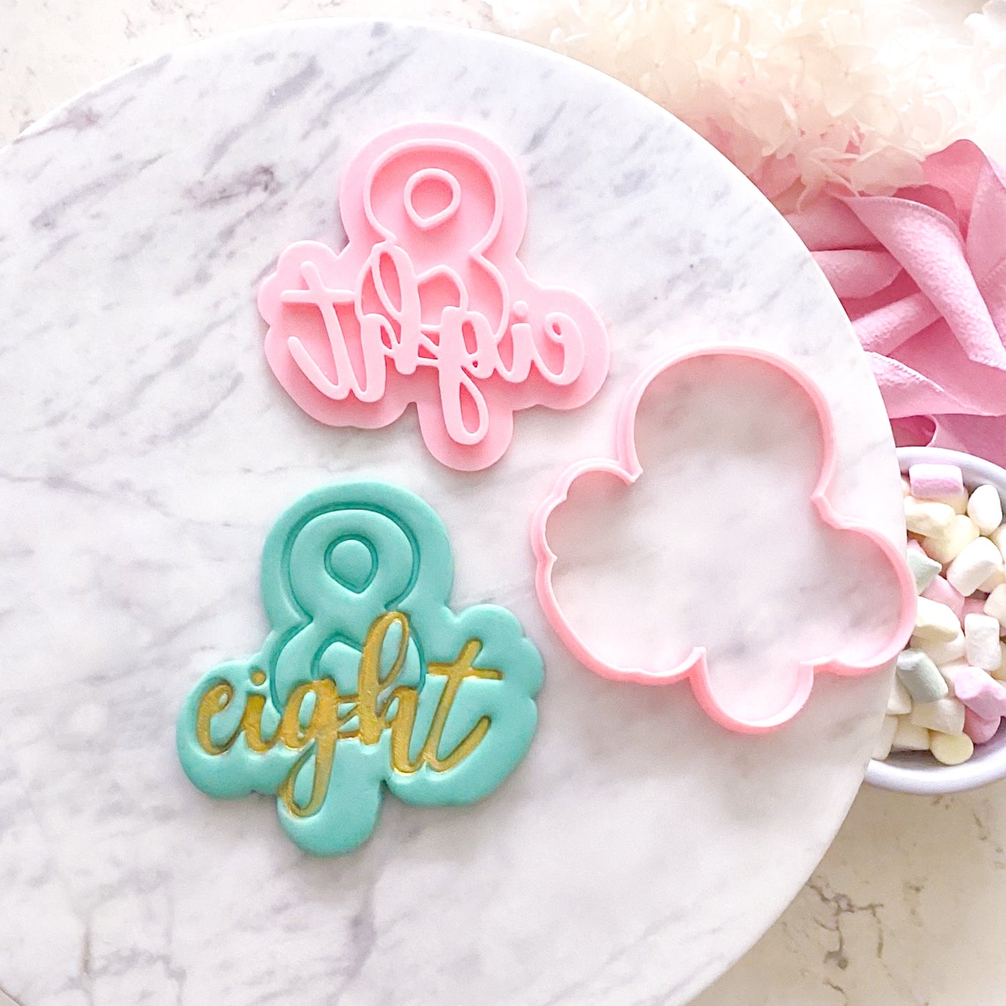 Eight - Cookie Cutter & Stamp