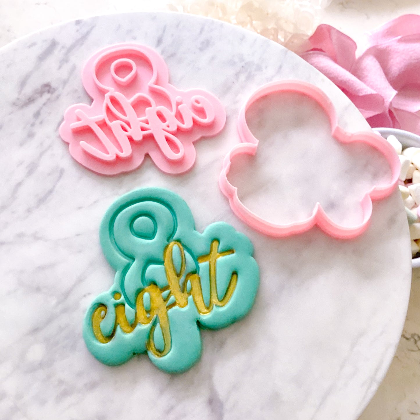 Eight - Cookie Cutter & Stamp