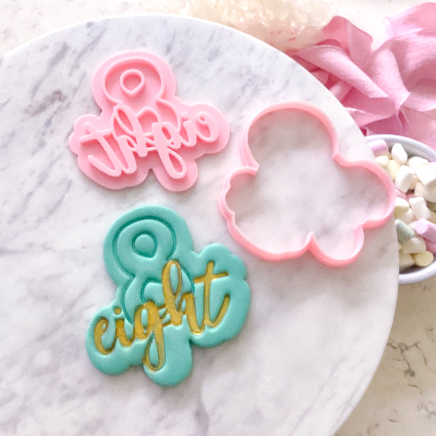 Eight - Cookie Cutter & Stamp