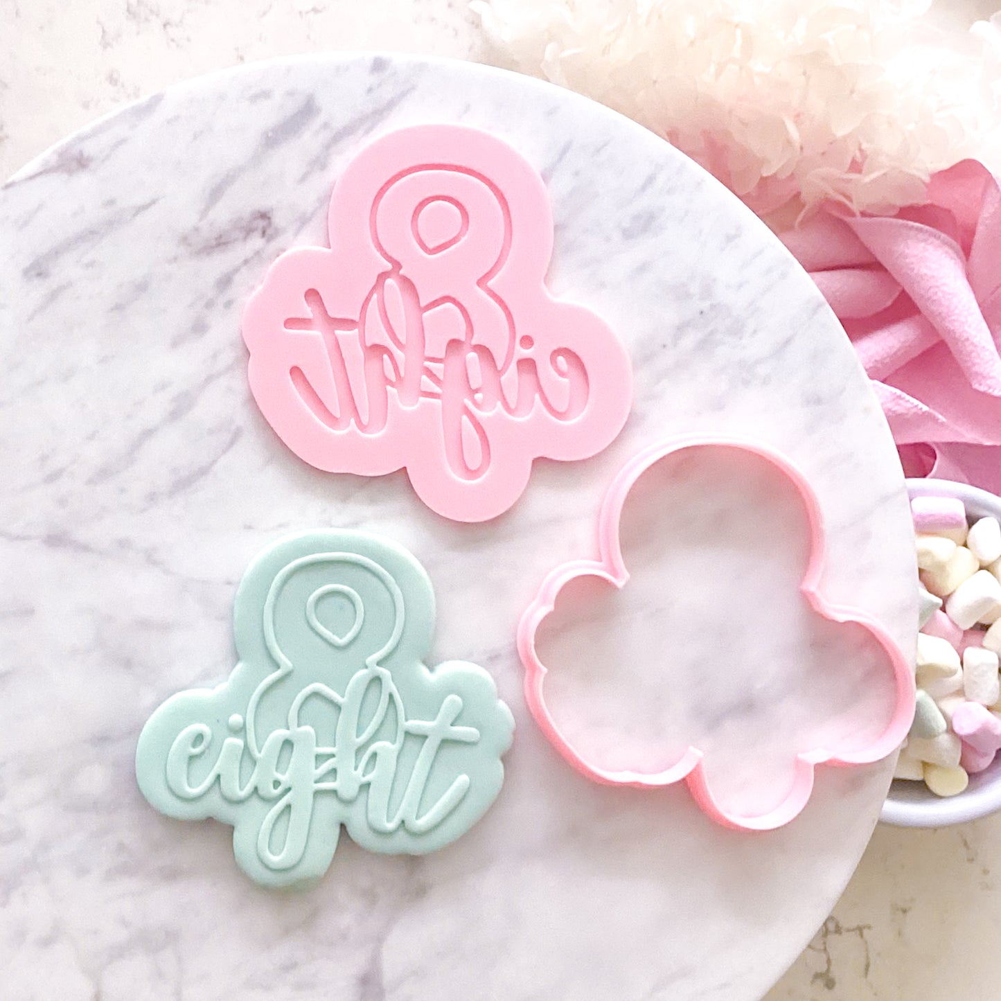 Eight - Cookie Cutter & Stamp