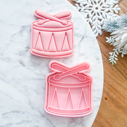 "Drum" Cookie Cutter & Stamp