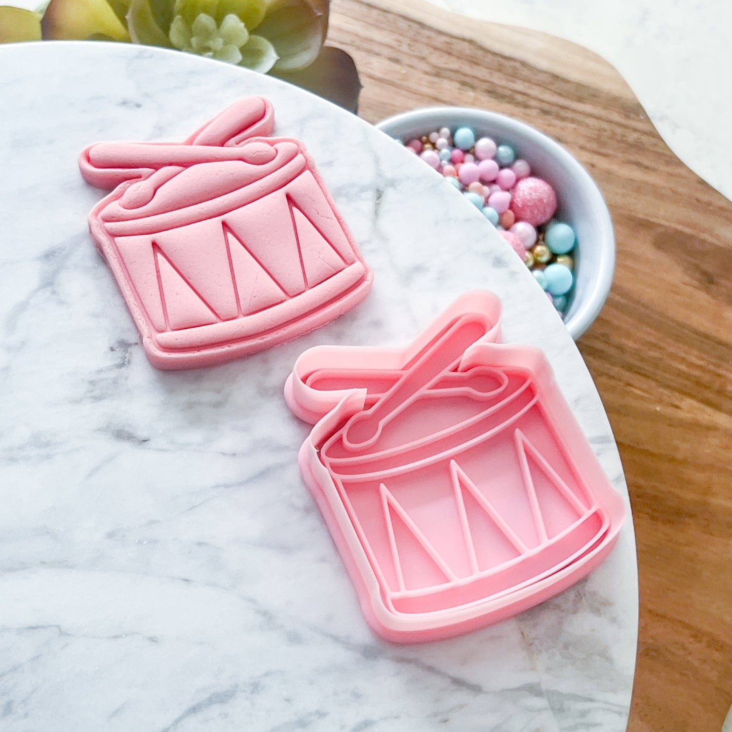 "Drum" Cookie Cutter & Stamp