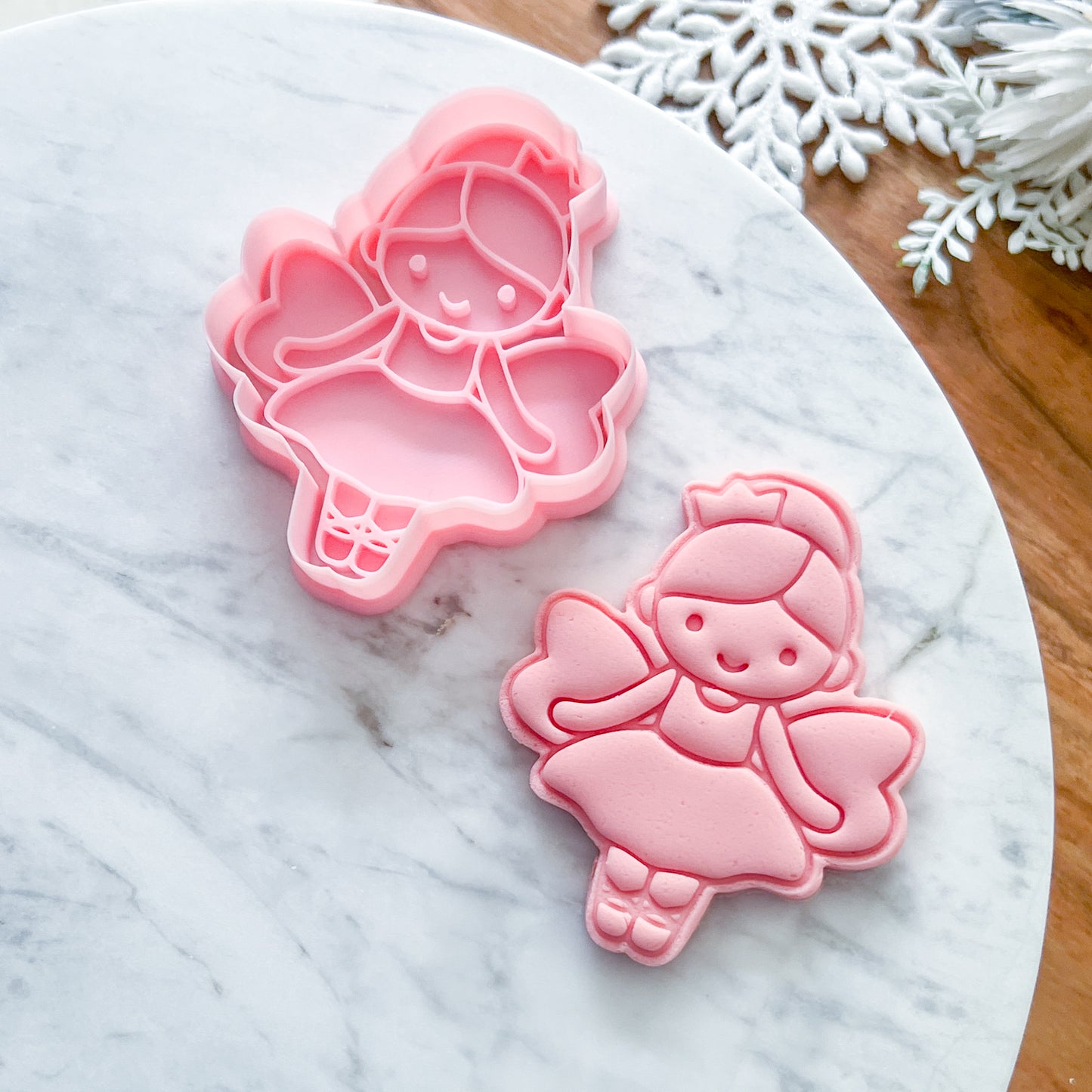 "Sugarplum Fairy" Cookie Cutter & Stamp