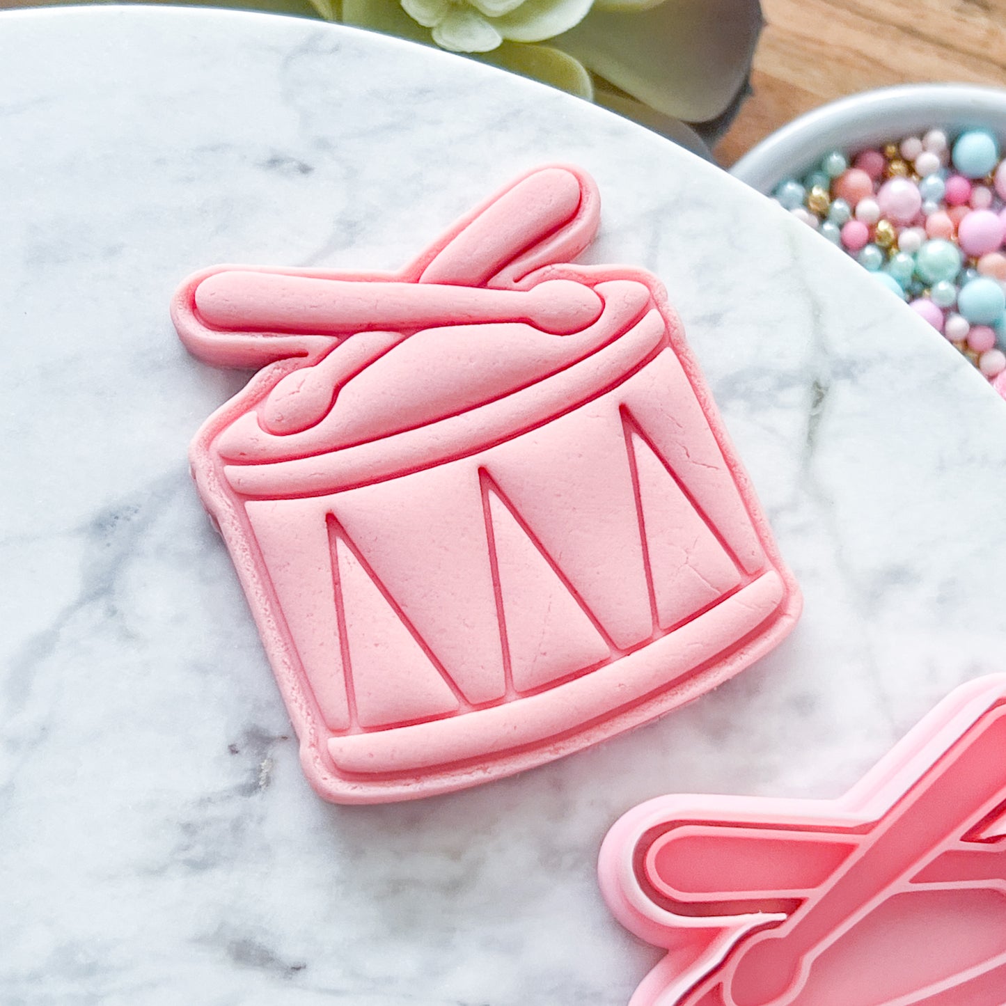 "Drum" Cookie Cutter & Stamp