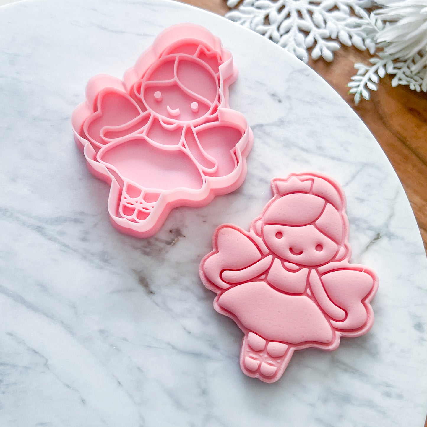 "Sugarplum Fairy" Cookie Cutter & Stamp