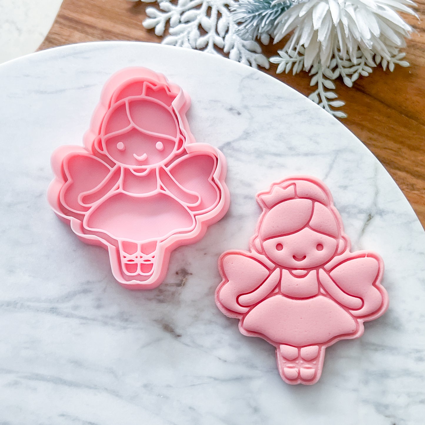 "Sugarplum Fairy" Cookie Cutter & Stamp