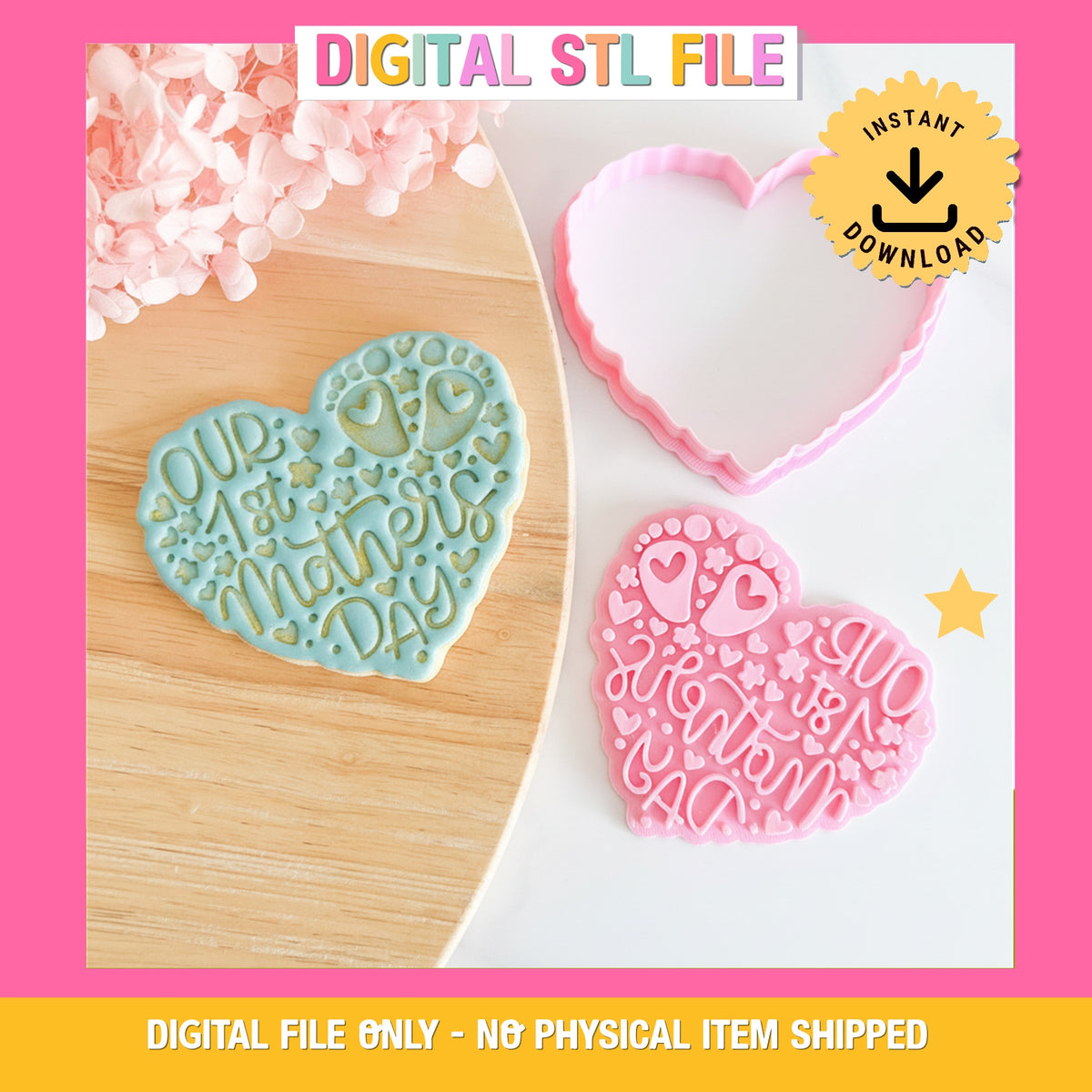 "Our 1st Mothers Day" Cutter & Stamp