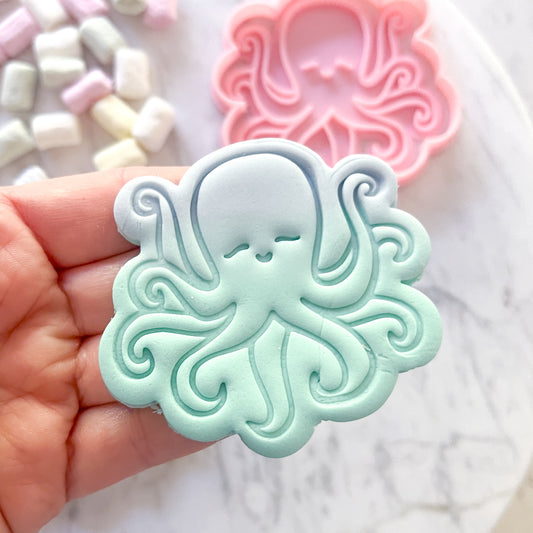 "Octopus" - Cookie Cutter & Stamp