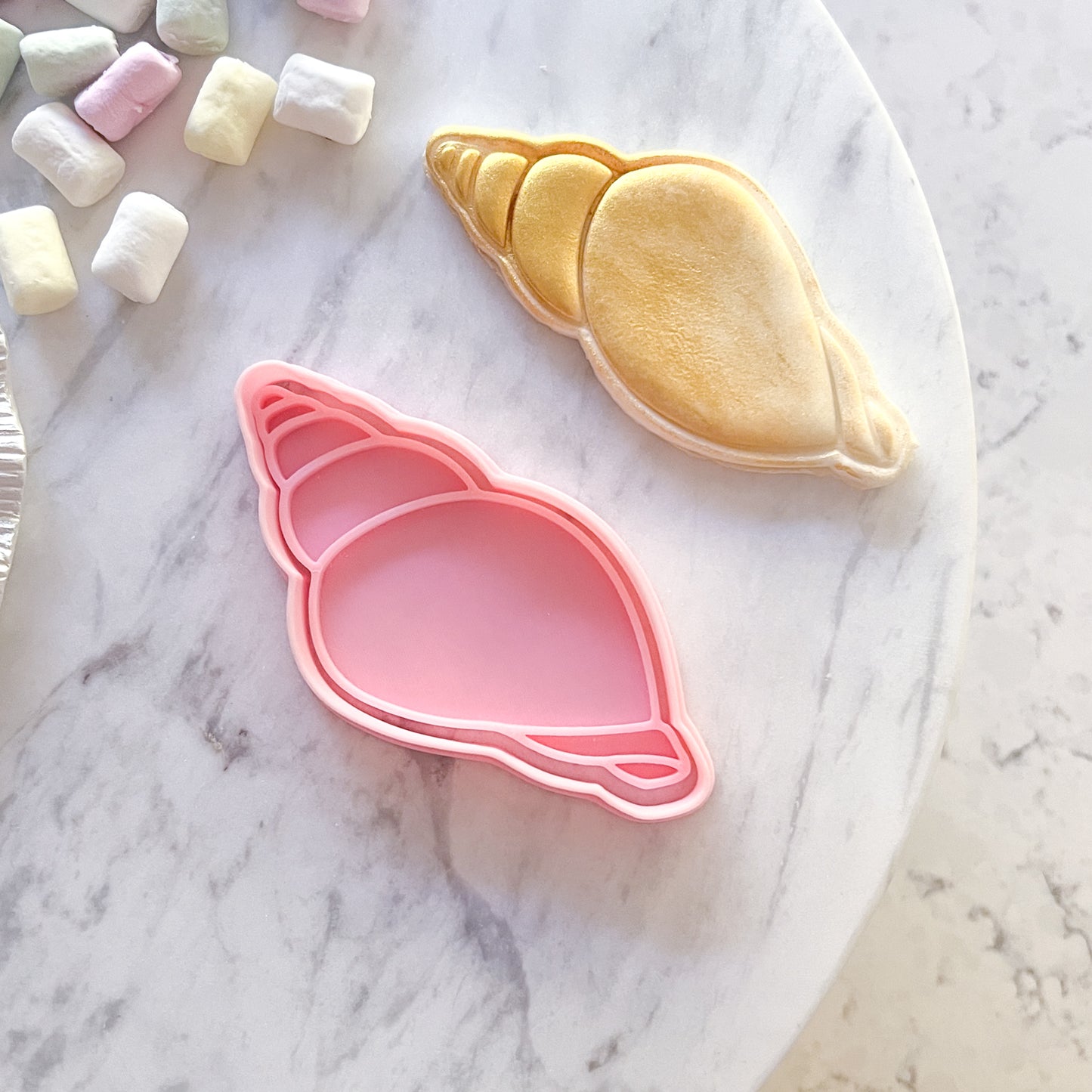 "Shell #3" Cookie Cutter & Stamp