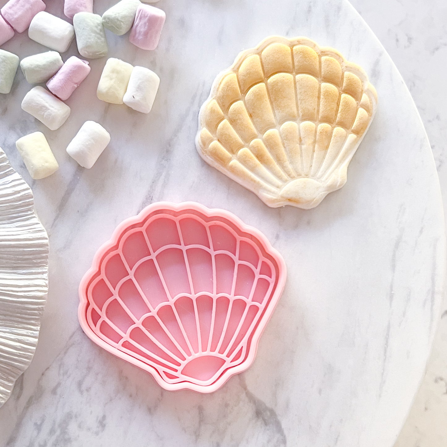 "Shell #2" Cookie Cutter & Stamp