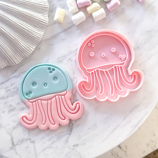 "Jellyfish" Cookie Cutter & Stamp
