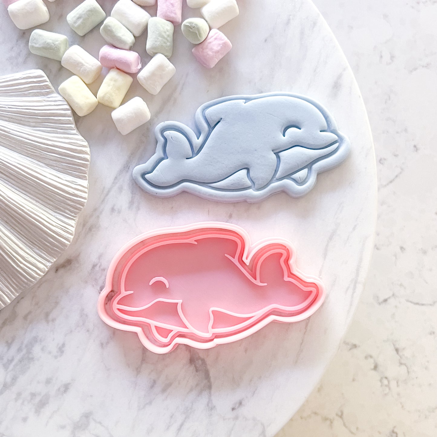 "Dolphin" Cookie Cutter & Stamp