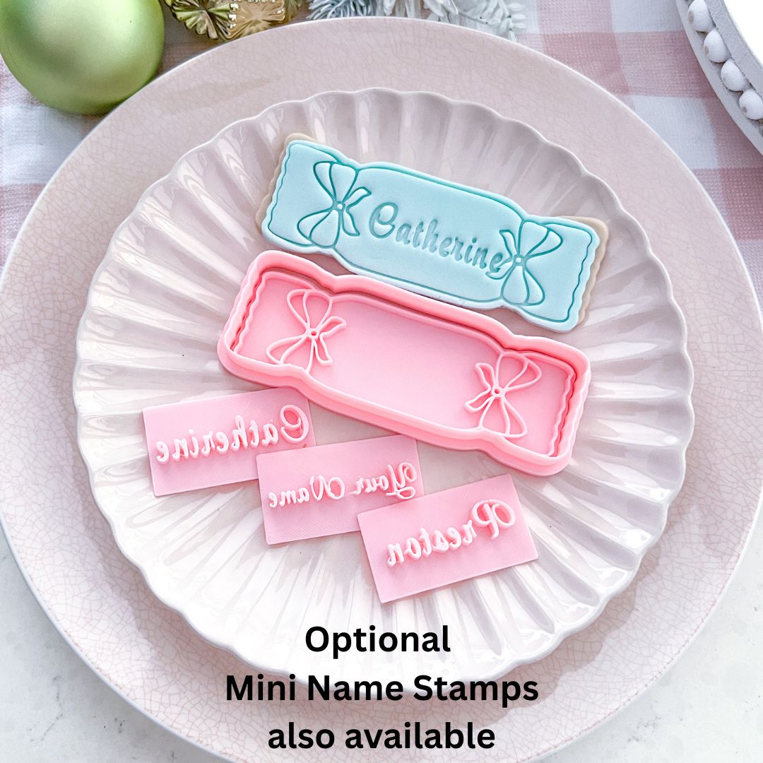 "Bon Bon" - Cookie Cutter & Stamp