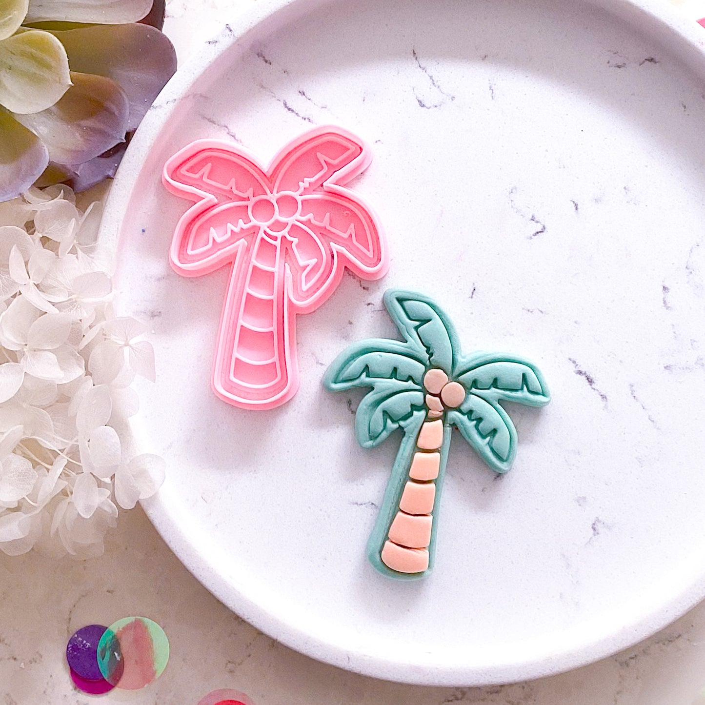 "Palm Tree #2" - Cookie Cutter & Stamp