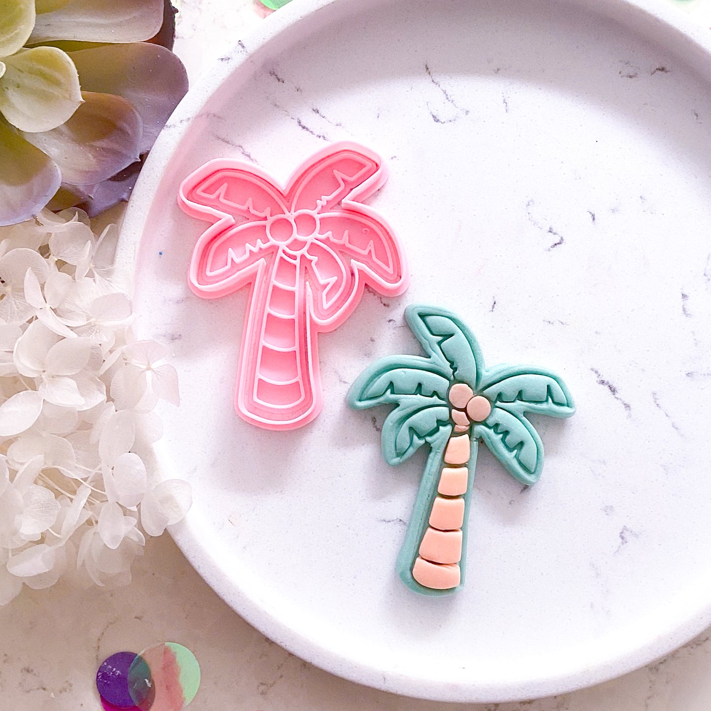 "Palm Tree #2" - Cookie Cutter & Stamp
