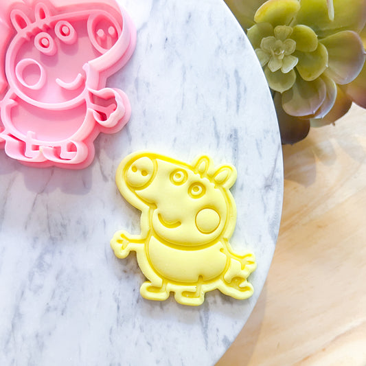 "George" Cookie Cutter & Stamp