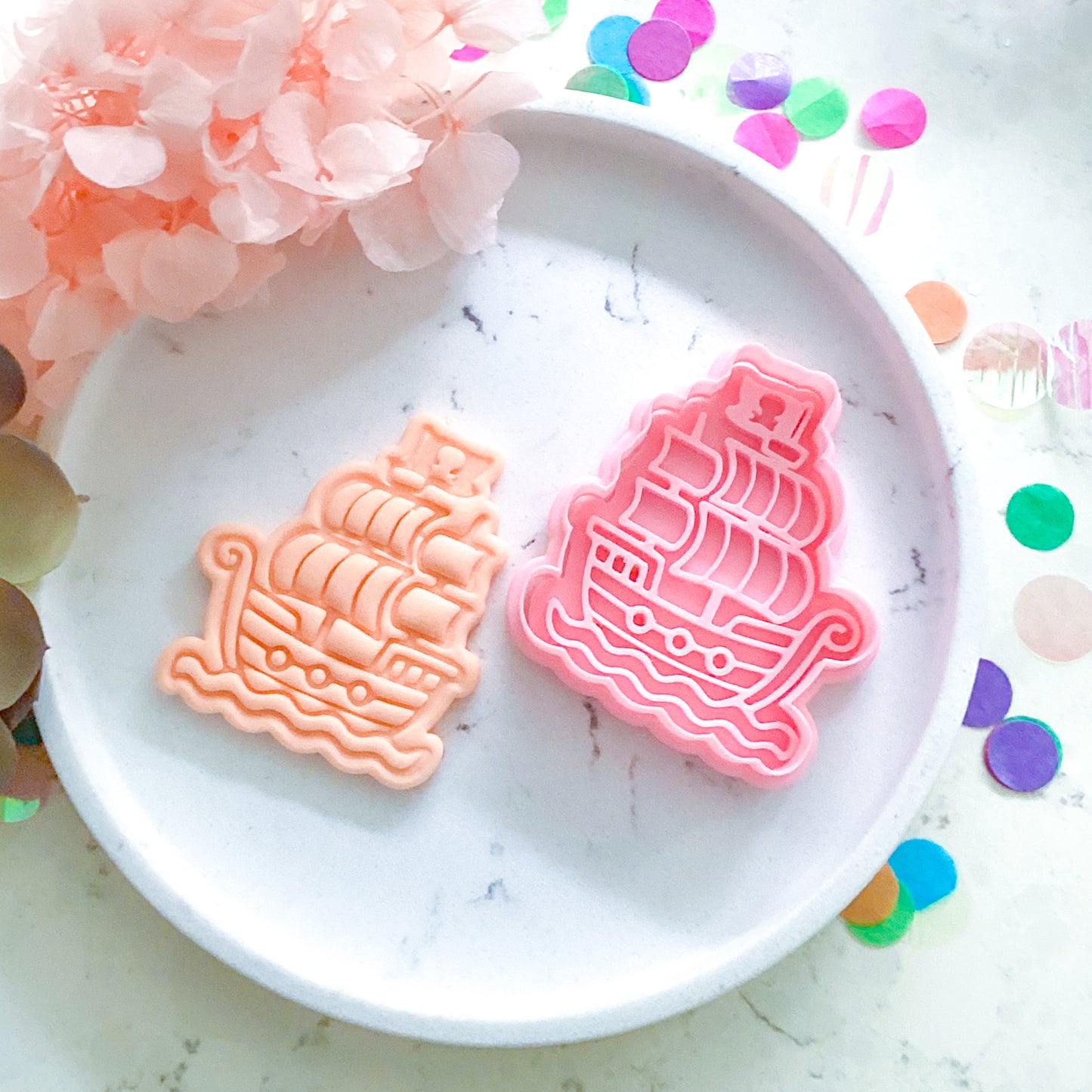 "Pirate Ship" - Cookie Cutter & Stamp