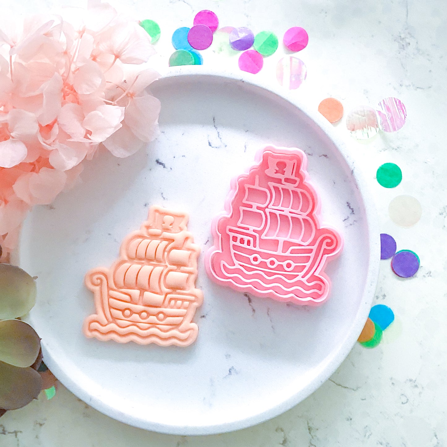 "Pirate Ship" - Cookie Cutter & Stamp